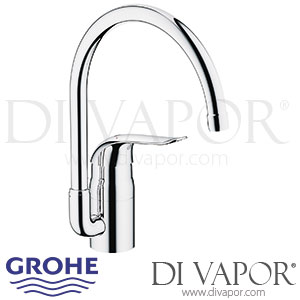Grohe Euroeco Special Single-Lever Sink Mixer - 2018 - Spare Parts 32786000 GEN3